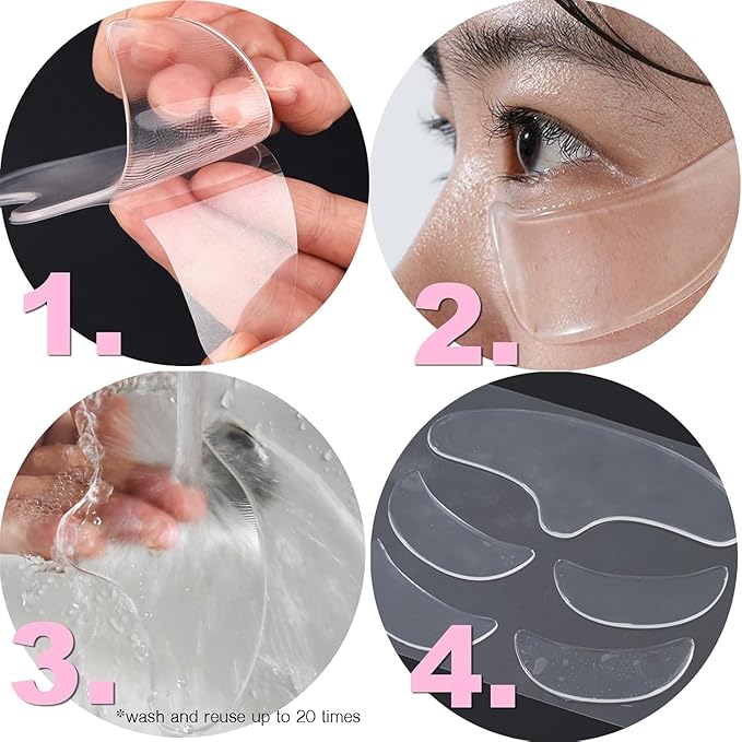 Reusable Silicone Face Patches for Forehead & Fine Lines Overnight Smoothing
