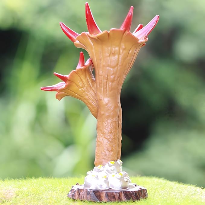 Gemini&Genius Plant Action Figure Toys for Kids Ancient Flower Figure Prehistoric Plant Decor for Home/Office/Garden