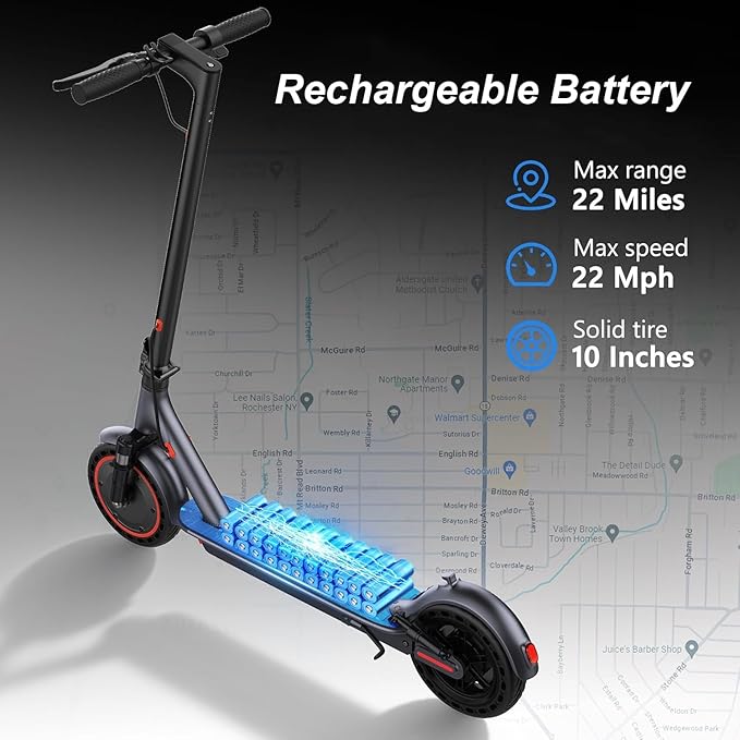 MAXSHOT Electric Scooter for Adults, 8.5/10/14" Tires, 19/22Mph, 350W/500W Motor, 21-28 Miles Range, Folding E-Scooter with Dual Suspension,APP(V1/SPRO/MAX/PRO/X1/X1PRO/PR)