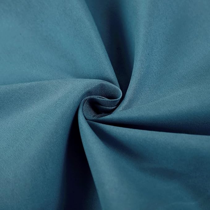 NHNHN Fitted Sheet-Deep Pockets-Soft Microfiber-Easy Care-Shrinkage and Fade Resistant-Fitted Sheets Twin Size for Girl Woman Teens Kids-Only 1 Fitted Sheet (Twin, Turquoise)