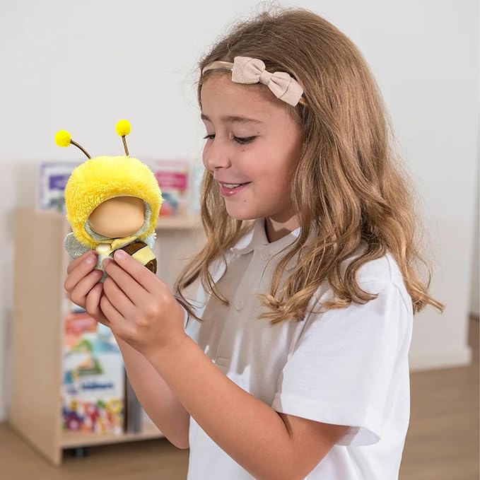 Clothes Fit for 17CM Doll, Fashion Doll Clothes Outfit Set Cute Theme Designer Toys Dress Accessories for Collector Fans Display (Bee)