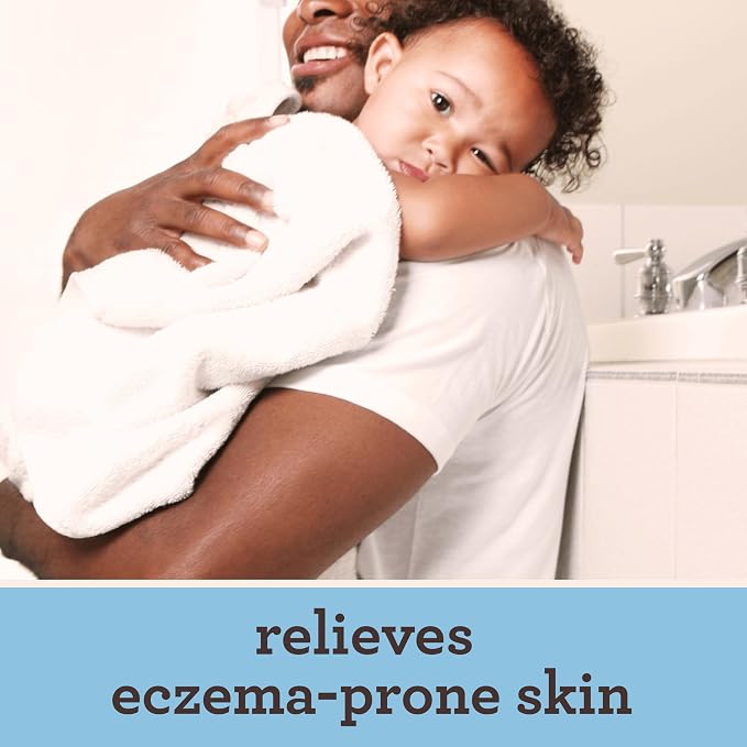 Aveeno Baby Eczema Therapy Moisturizing Cream, Natural Colloidal Oatmeal & Vitamin B5, Baby Eczema Cream for Dry, Itchy, Irritated Skin Due to Eczema, Paraben- & Steroid-Free, 7.3 oz (Pack of 12)