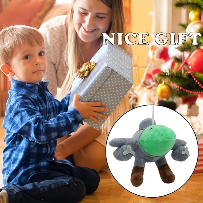 Italian Brainrot,Tung Tung Tung Sahur Plushies Toy 9inch for Fans Gift, Soft Stuffed Animal Pillow for Home Kids' Bedroom Decor, Birthday Christmas Choice for Boys Girls(Crocodile Plane)