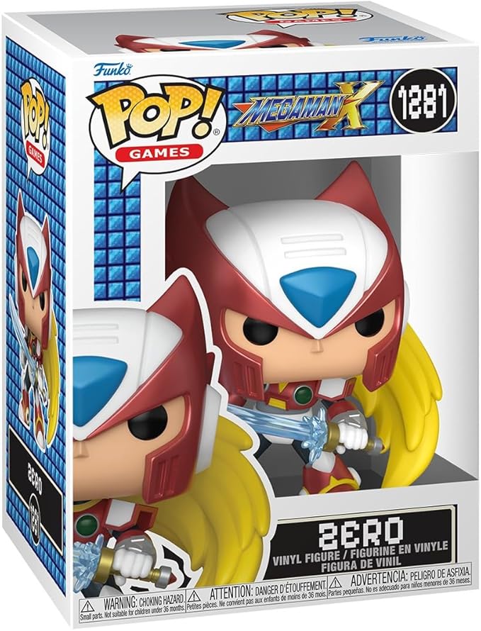 Funko Pop! Games: Mega Man - Zero - Collectable Vinyl Figure - Gift Idea - Official Merchandise - Toys for Kids & Adults - Video Games Fans - Model Figure for Collectors and Display