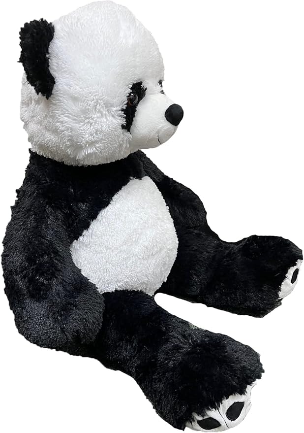 Anico 36" Tall (3 Foot) Big Plush Panda Bear, Stuffed Animal, Teddy Bear with Smiling Face. Premium Stuffed Toy Teddy Bear Panda, Perfect for Girlfriend, Kids, Valentine's Day, Christmas!