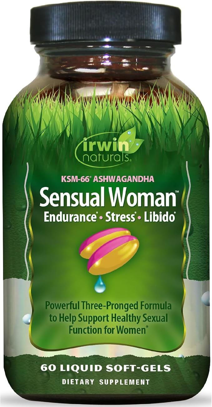 Irwin Naturals Sensual Women™, Endurance, Stress, Libido, 60 Liquid Soft-Gels