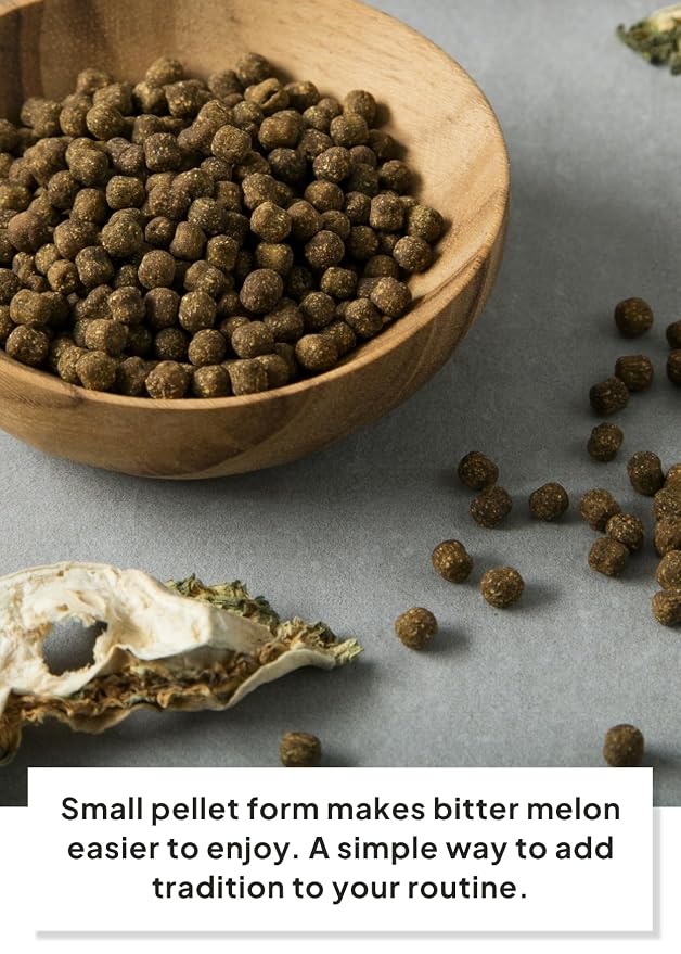 Korean Food Duruwel Bitter Melon Grain Bites Traditional Food 25g x 30 Pk | Farm-grown Korean bitter melon grain bites in 30 individual packs, a convenient traditional Korean snack for daily enjoyment.