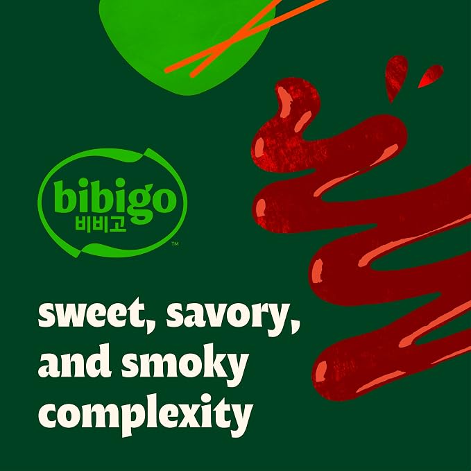 Bibigo Spicy Korean BBQ Drizzle Hot Sauce, 12.16 Ounce (Pack of 1)