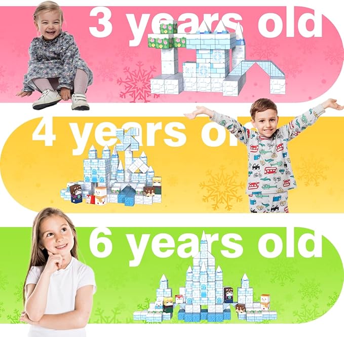 150PCS Magnetic Blocks,Toys Princess Castle for Girls,Magnetic Building Block for Kids,Birthday Gift