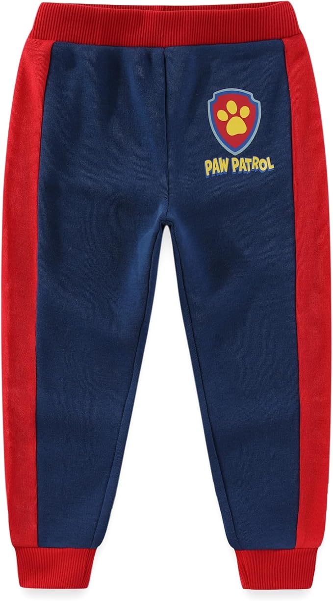Paw Patrol Nickelodeon Marshall Chase Rubble Boys Sweatshirt and Pants 2 Piece Set for Toddler and Little Kids