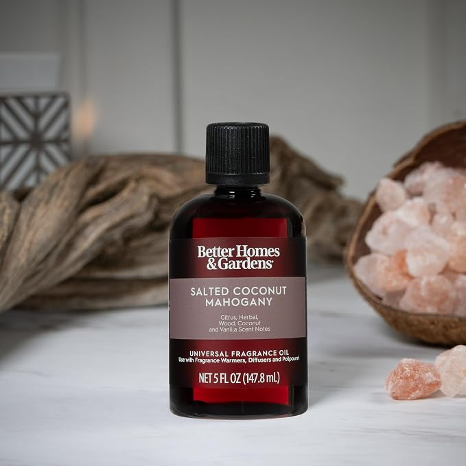 Universal Fragrance Oil, 5 fl oz by HB&G (Salted Coconut & Mahagony)