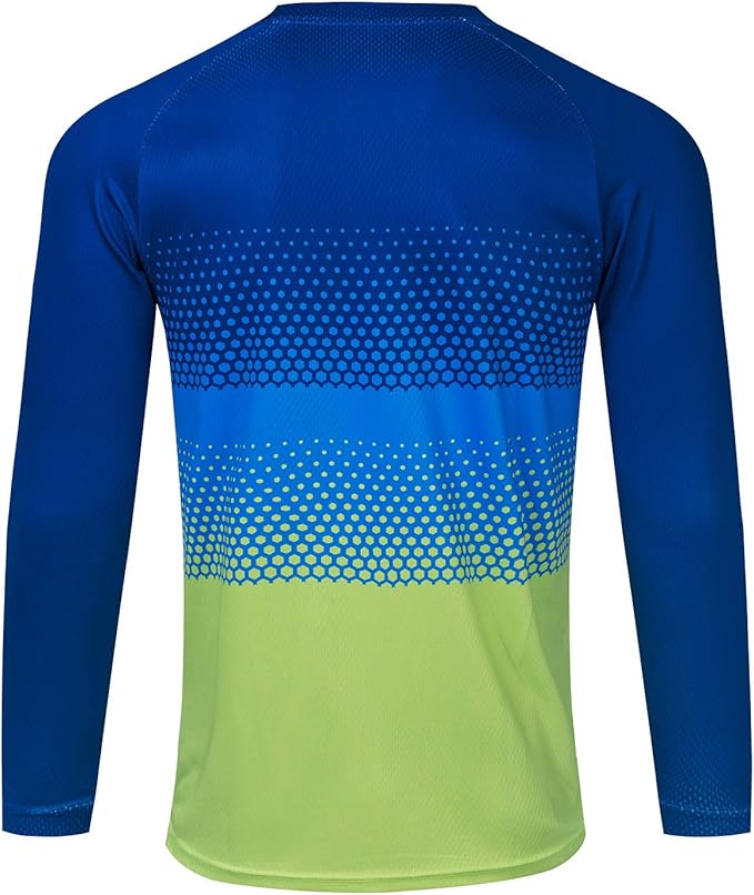 Weimostar Dirt Bike Jersey Youth Long Sleeve Off-Road Motocross Downhill Cycling t Shirt MTB Bicycle Biking Top for Boy Girl