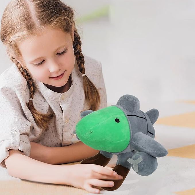 Italian Brainrot,Tung Tung Tung Sahur Plushies Toy 9inch for Fans Gift, Soft Stuffed Animal Pillow for Home Kids' Bedroom Decor, Birthday Christmas Choice for Boys Girls(Crocodile Plane)