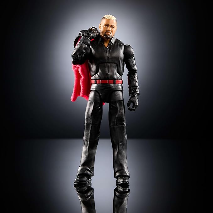Mattel WWE Elite Action Figure & Accessories, Series #118, 6-inch Collectible Solo Sikoa with 25 Articulation Points & Swappable Hands