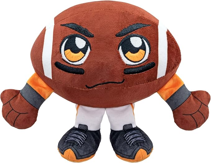 Bleacher Creatures Tennessee Volunteers 8" Kuricha Football Sitting Plush- Soft Chibi Inspired Plush