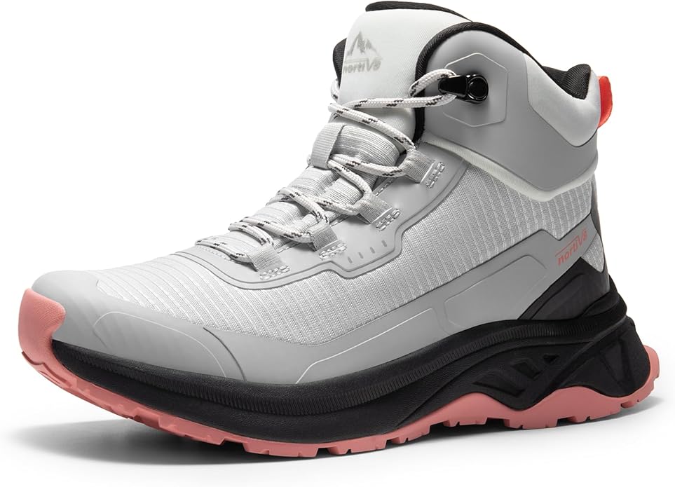 NORTIV 8 Women's Waterproof Lightweight Hiking Boots Ankle Trekking for Outdoor