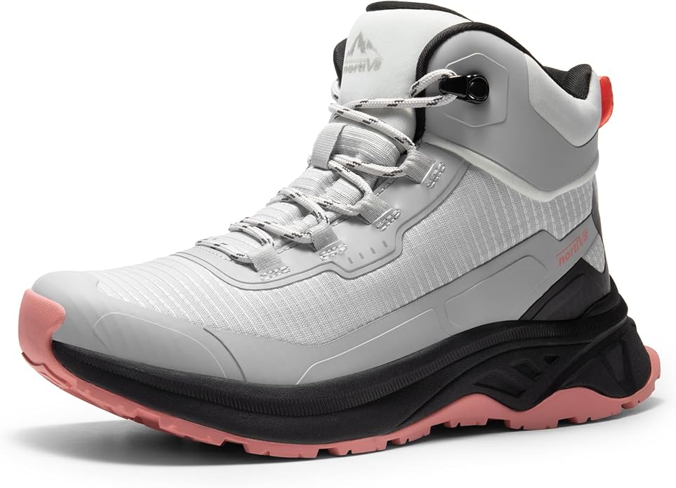 NORTIV 8 Women's Waterproof Lightweight Hiking Boots Ankle Trekking for Outdoor