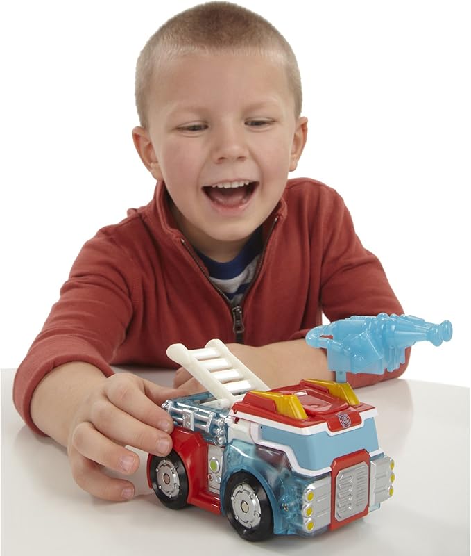 Transformers Playskool Heroes Rescue Bots Energize Heatwave The Fire Bot Converting Toy Robot Action Figure, Toys For Kids Ages 3 And Up (Amazon Exclusive)