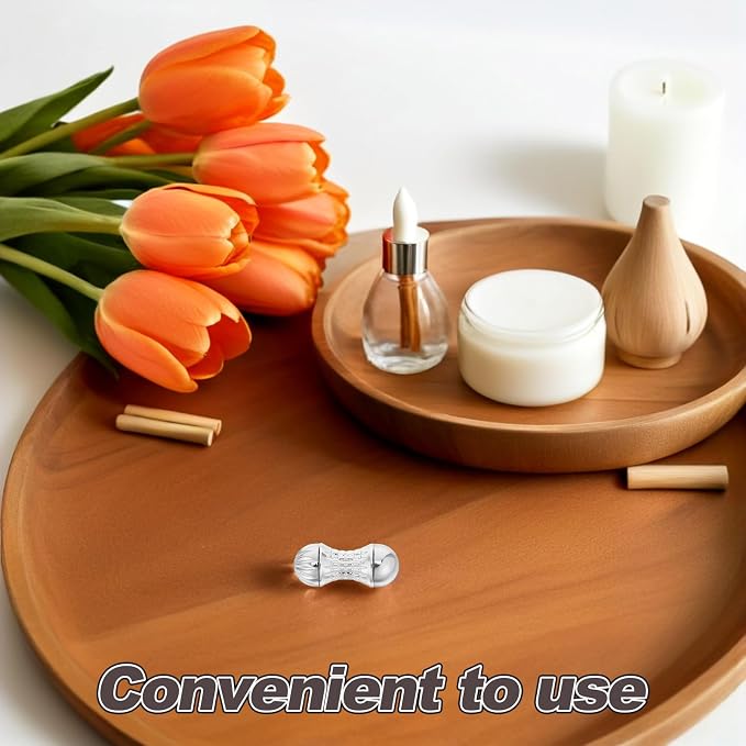 Portable Mini Hand Joint Massager with Finger Massage Roller Tool for Stress Relief, Made of Comfortable and Safe Abs Material, for Home and Travel Use