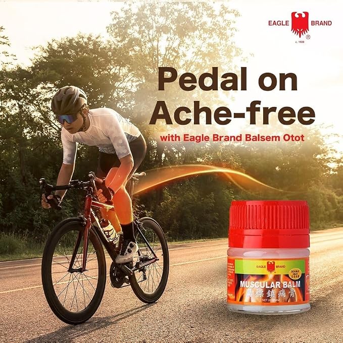 2 Packs - Twin Muscular Balm Eagle Essentail Oil - Bon Hu Eagle Muscular Balm - 20g per Jar with 4 Jars per Order