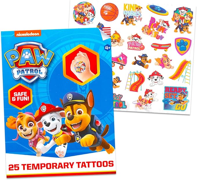 Paw Patrol Throw Blanket for Kids - Bundle with Soft Blanket Featuring Chase, Marshall, Skye, Rubble Plus Stickers, More for Boys, Girls, Kids, Toddlers | Paw Patrol Blanket Size 46" x 60"