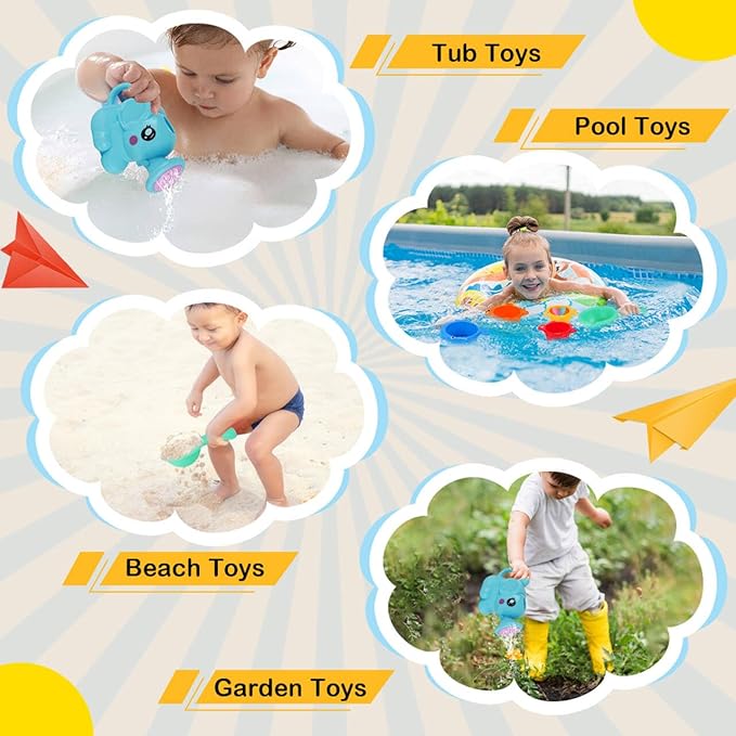 Bath Toy Set for Kids Toddlers Baby Bath Toys Fun Educational Floating Bathtub Playtime Accessories Gift Bath Toy
