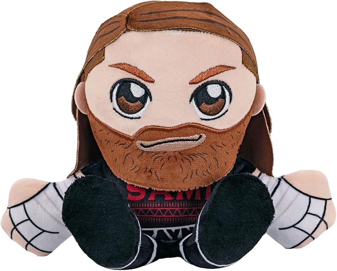Bleacher Creatures WWE Sami Zayn 8" Kuricha Plush - Soft Chibi Inspired Toy
