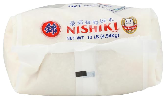 Nishiki Premium Sushi Rice, 10lbs