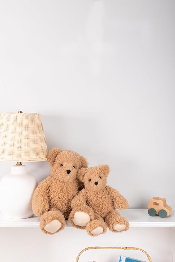 Vermont Teddy Bear Stuffed Bears - Super Soft Bear Plush, Buttercream, 13 Inch