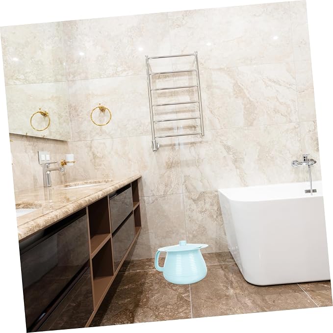 1pc Boys and Girls Urinal Pot with Cover Thicker Bedpan for Portable and Easy to -Resistant Design for Use Travel