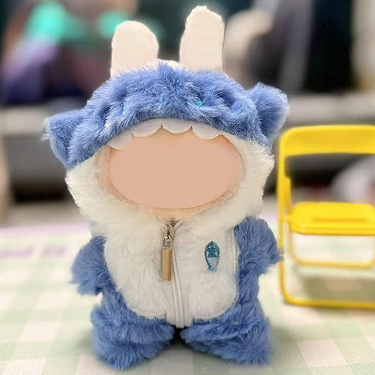 Clothes for 17cm Dolls Cute Animal Clothes Accessories, FashionOutfit Suitable for 6.69inch (17cm) Doll Soft Cotton Clothing Replacement(No Doll)