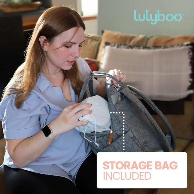 Lulyboo Non-Slip Folding Travel Potty Seat for Toddlers & Kids - Compact, Safe, Easy to Clean, Fits Most Toilets, Comfortable Design, Includes Carry Bag, Ideal for Potty Training & On-the-Go Parents