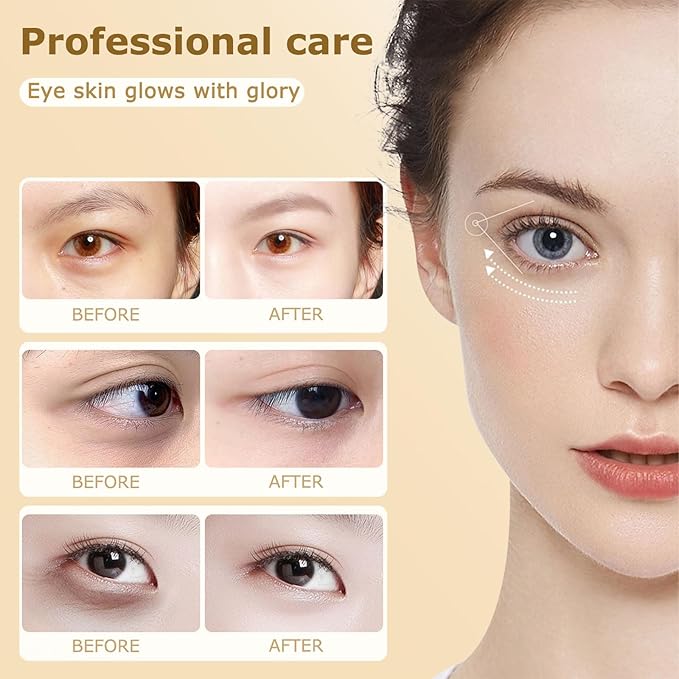 Zozu Avocado Eye Mask, Under Eye Patches for Puffy Eyes and Dark Circles, Nourishing and Hydrating Eye Cream, Naturally Derived Formula (60 PCS)