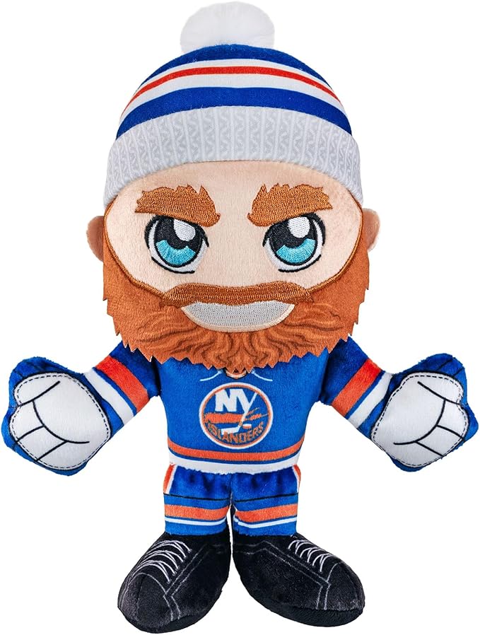 Bleacher Creatures New York Islanders Nyisles 8" NHL Kuricha Mascot Sitting Plush - Soft Chibi Inspired Mascot