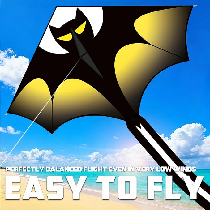 Kite for Kids Ages 4-8 8-12 & Adults, Shark & Dragon & Unicorn & Butterfly Kites Flying Toys, Easy to Fly Big Kite with 328FT String Easter Gift for Boys Girls Beach Park Outdoor Party Activities