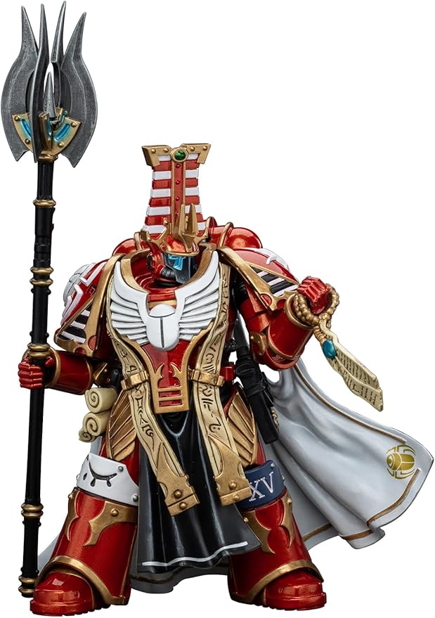 JOYTOY Warhammer 40K 1/18 Action Figures, Thousand Sons Legion Librarian Consul Perfect for Collectors & Decor, Ideal Gift for Birthdays, Christmas, Character Figure - JT6083