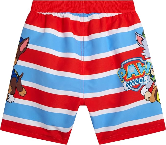 Nickelodeon Boys Swim Trunks - Paw Patrol TMNT Quick Dry Graphic Boys Swim Shorts for Toddler and Little Boy