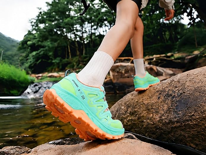 Women Hiking Shoes Casual Non-Slip Lightweight Comfortable Running Fashion Sneakers Walking Trekking Outdoor Shoes