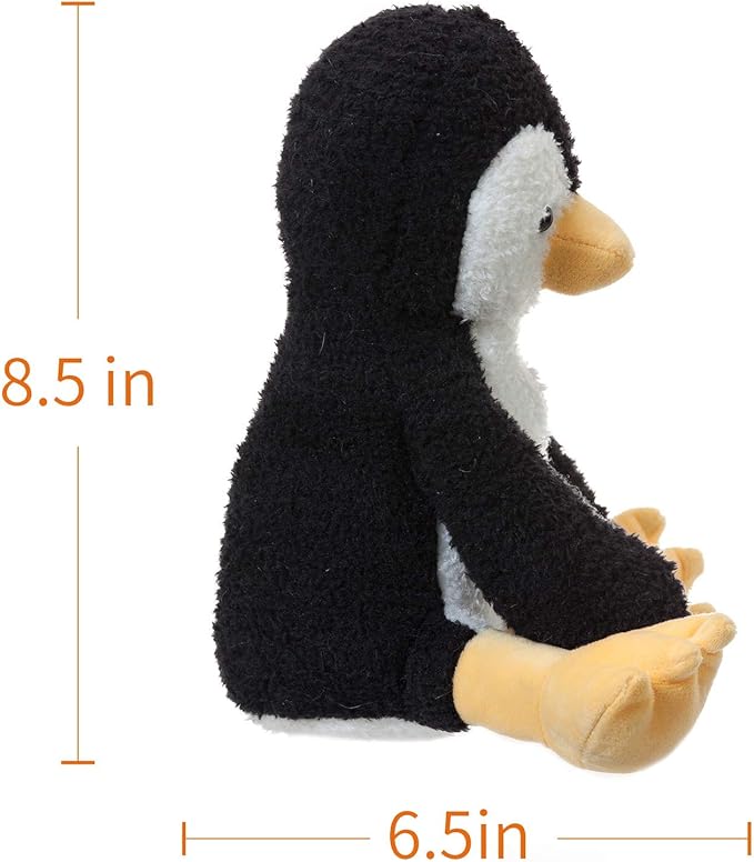 Apricot Lamb Antarctic Toys Plush Velvet Penguin Stuffed Animal Soft Cuddly Perfect for Child (Velvet Penguin,8.5 Inches)