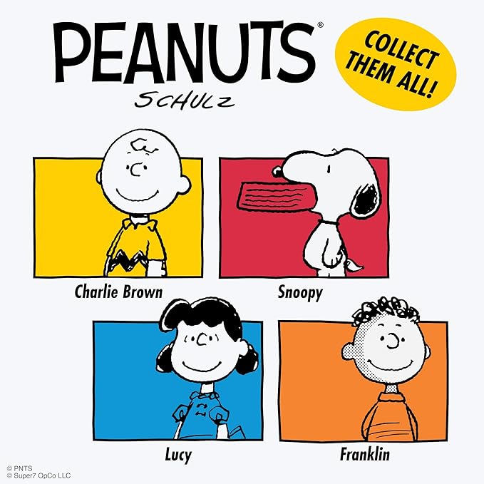 Super7 Peanuts Lucy Reaction Figure - 3.75" Peanuts Action Figure Classic Cartoon Collectibles and Retro Toys