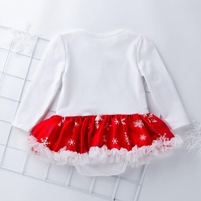 EURORA Reborn Baby Dolls Clothes Christmas, Baby Doll Clothes and Accessories 1 Set Beautiful Clothes for Girls and Boys Reborn Baby Doll Clothing Accessories Christmas Style Clothes for 16-18 Inch