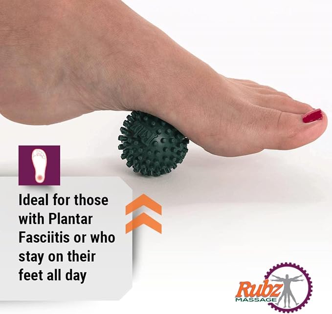 Due North Foot Rubz Combo Pack, Original Foot Rubz & Foot Massage Roller, 0.6 lb., multi colored, 2 piece set, (DNFCP3
