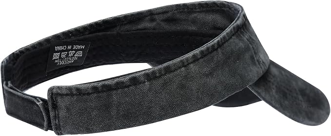 ANDICEQY Sports Sun Visor Hat, Sun Hat Visors for Women and Men for Outdoor | Adjustable Sun Visor Hats, Lightweight & Breathable, Cotton, Ideal for Running, Tennis, Golf, Outdoor Sports and Beach