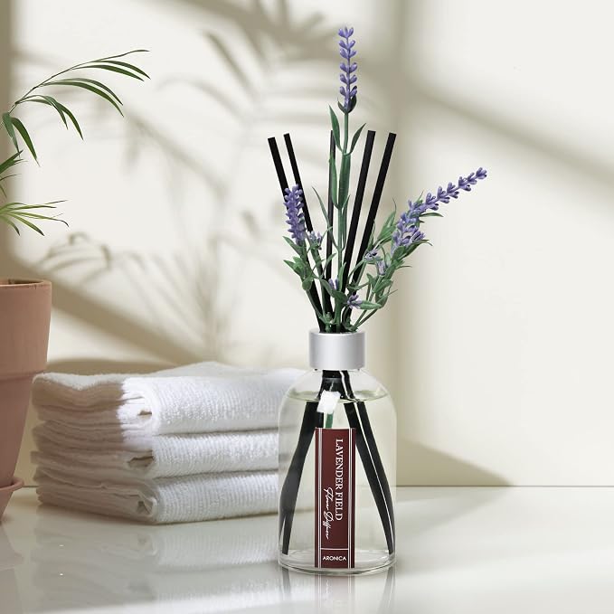 Aronica Bathroom Relaxation Accessories, Lavender Products Spa Bathroom Ideas, Guest Room Must Haves, Living Room Essentials for Cozy Home, House Items Spare Bedroom, Lavender Diffuser