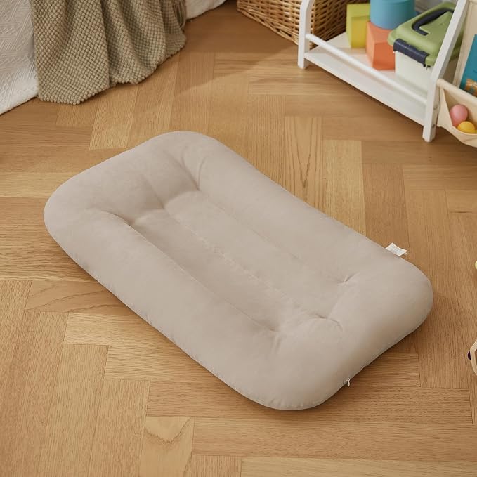 Baby Lounger for Infants Babies 0-12 Months, Bionic Organic Lounger, Soft Cotton Breathable Infant Floor Seats & Loungers for Newborn Baby Shower Gifts