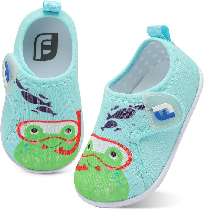 JOINFREE Baby Toddler Water Shoes Boys Girls Sandals Barefoot Kids Breathable Sneakers Shoes for Walking Running