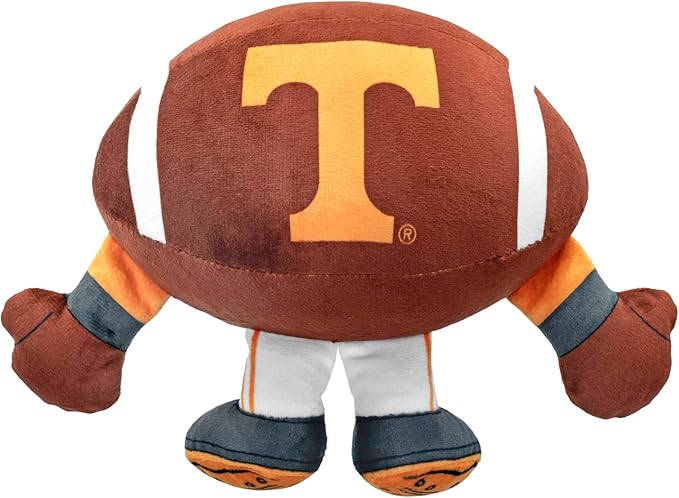 Bleacher Creatures Tennessee Volunteers 8" Kuricha Football Sitting Plush- Soft Chibi Inspired Plush