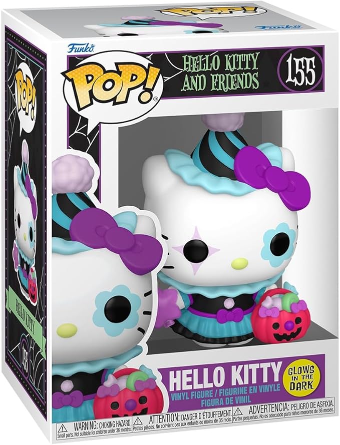 Funko Pop! Sanrio: Hello Kitty - Spooky - 1/6 Odds for Rare Chase Variant - Collectable Vinyl Figure - Gift Idea - Official Merchandise - Toys for Kids & Adults - Anime Fans