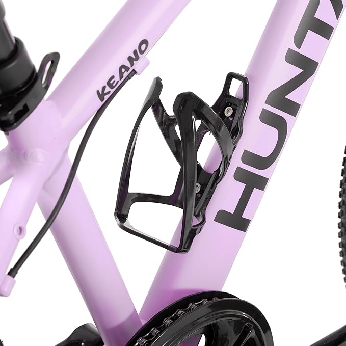 KEANO Huntaway 20 24 Inch Kids Bike for Boys & Girls Ages 7-12 Years Hardtail Mountain Bike for Kids with Aluminum Frame and 7-Speed Drivetrain Children Bicycle
