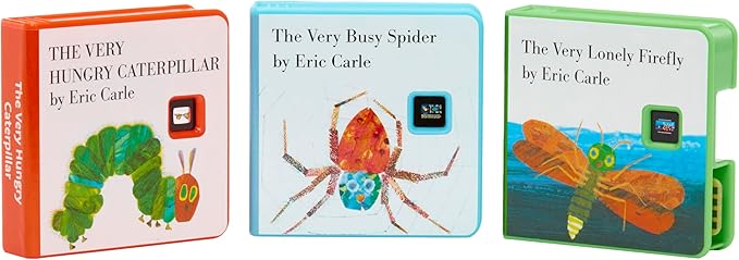 Little Tikes Story Dream Machine World of Eric Carle The Very Story Collection, Storytime Book Set, DreamWorks Animation, Audio Play Character, Learning Toy Gift Toddlers & Kids Ages 3+